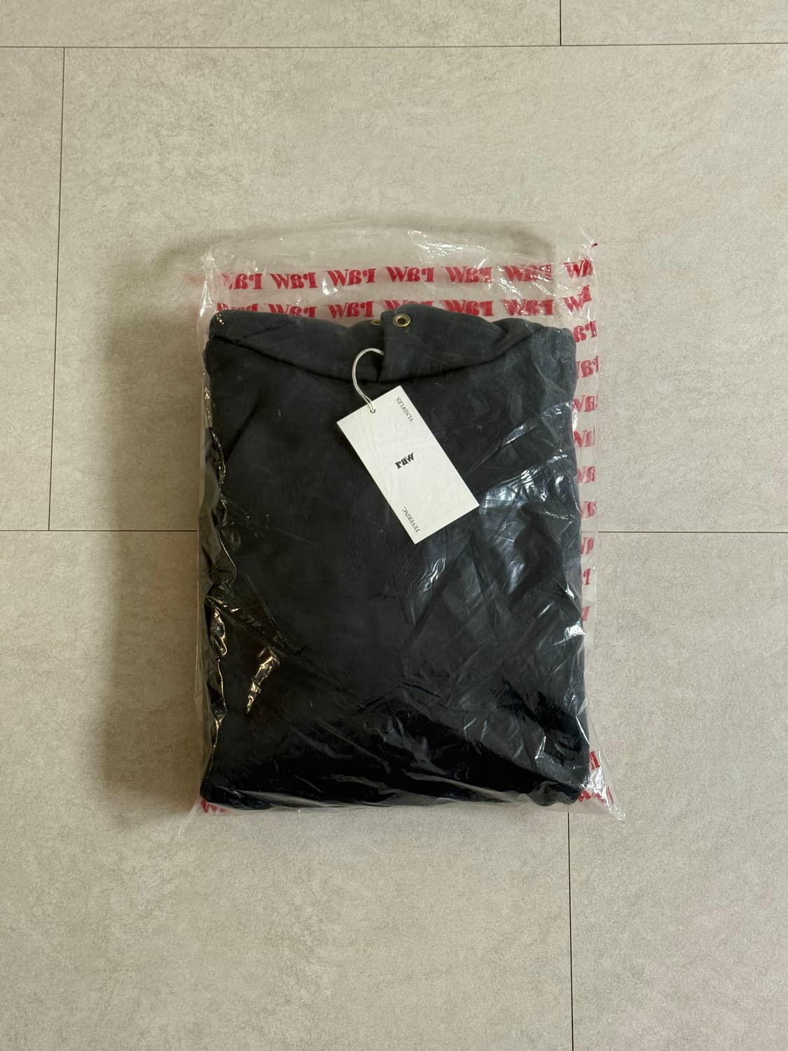 (XL) 블라인드파일즈 블랭크 후드 블랙 상품이미지2