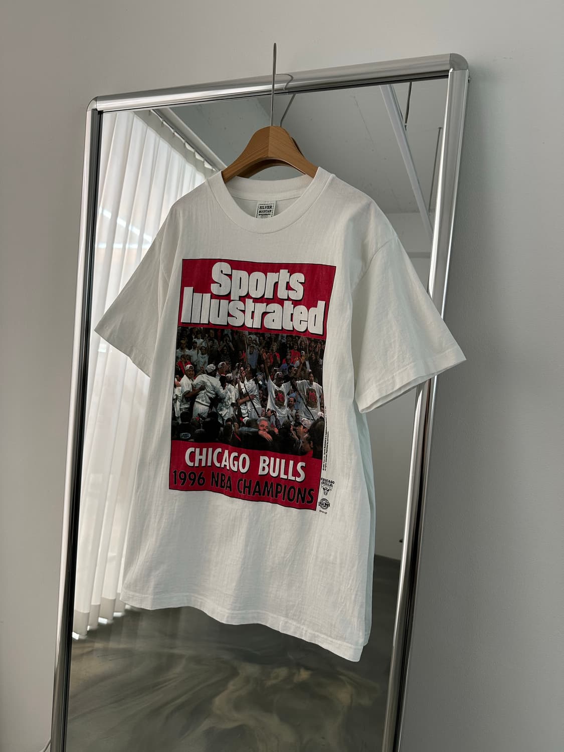 1996년 NBA 챔피언 시카고 불스 실버마운틴 스포츠웨어 조던 로드맨 상품이미지1
