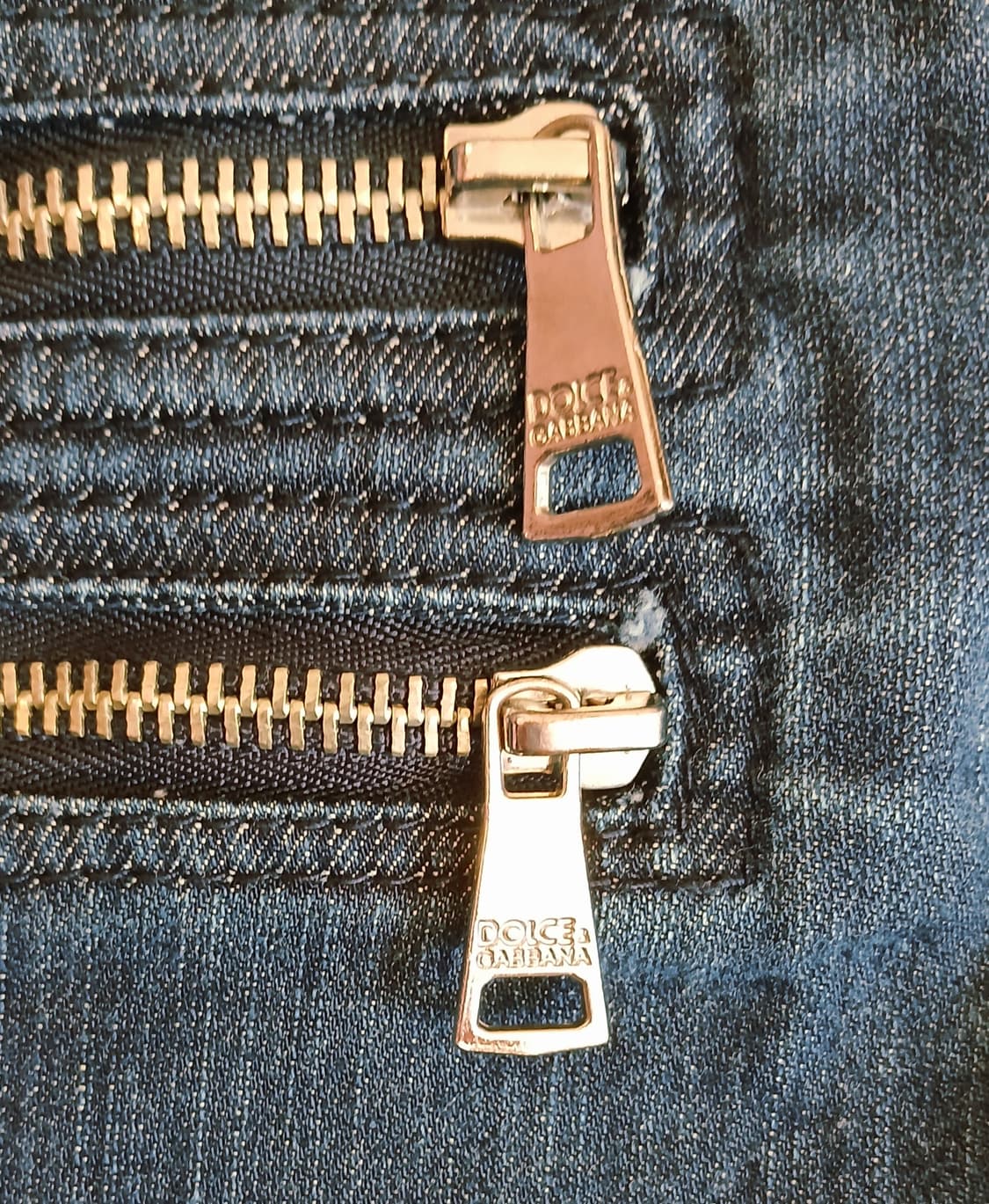 돌체앤가바나 00s 아카이브 멀티 지퍼 바이커진 (40) 상품이미지5