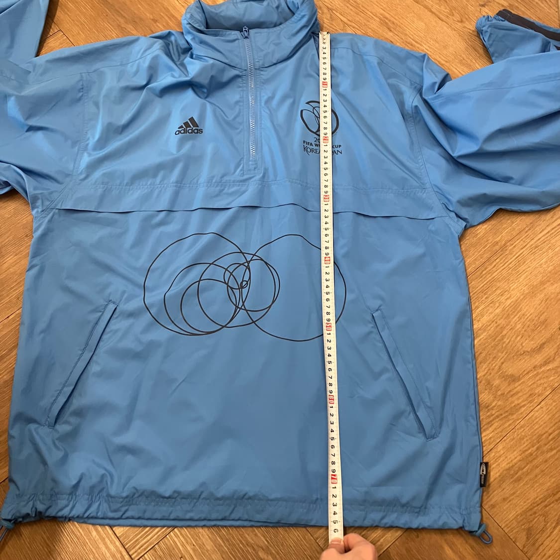 N148 아디다스 2002 월드컵 바람막이 아노락 상품이미지6