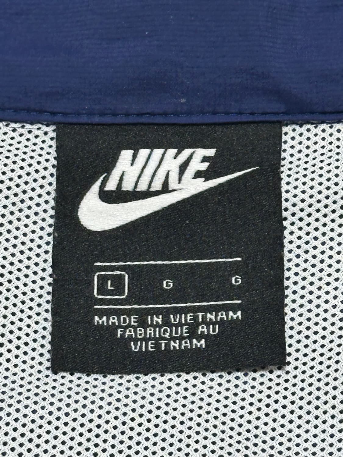 나이키 NIKE 빅스우시 우븐 배색 바람막이 자켓 네이비 상품이미지7