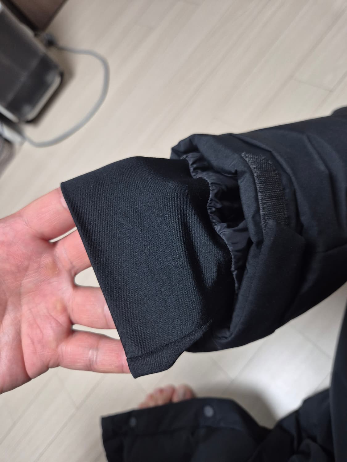 다이나핏 엣지 롱패딩 2XL(110) 블랙 상품이미지6