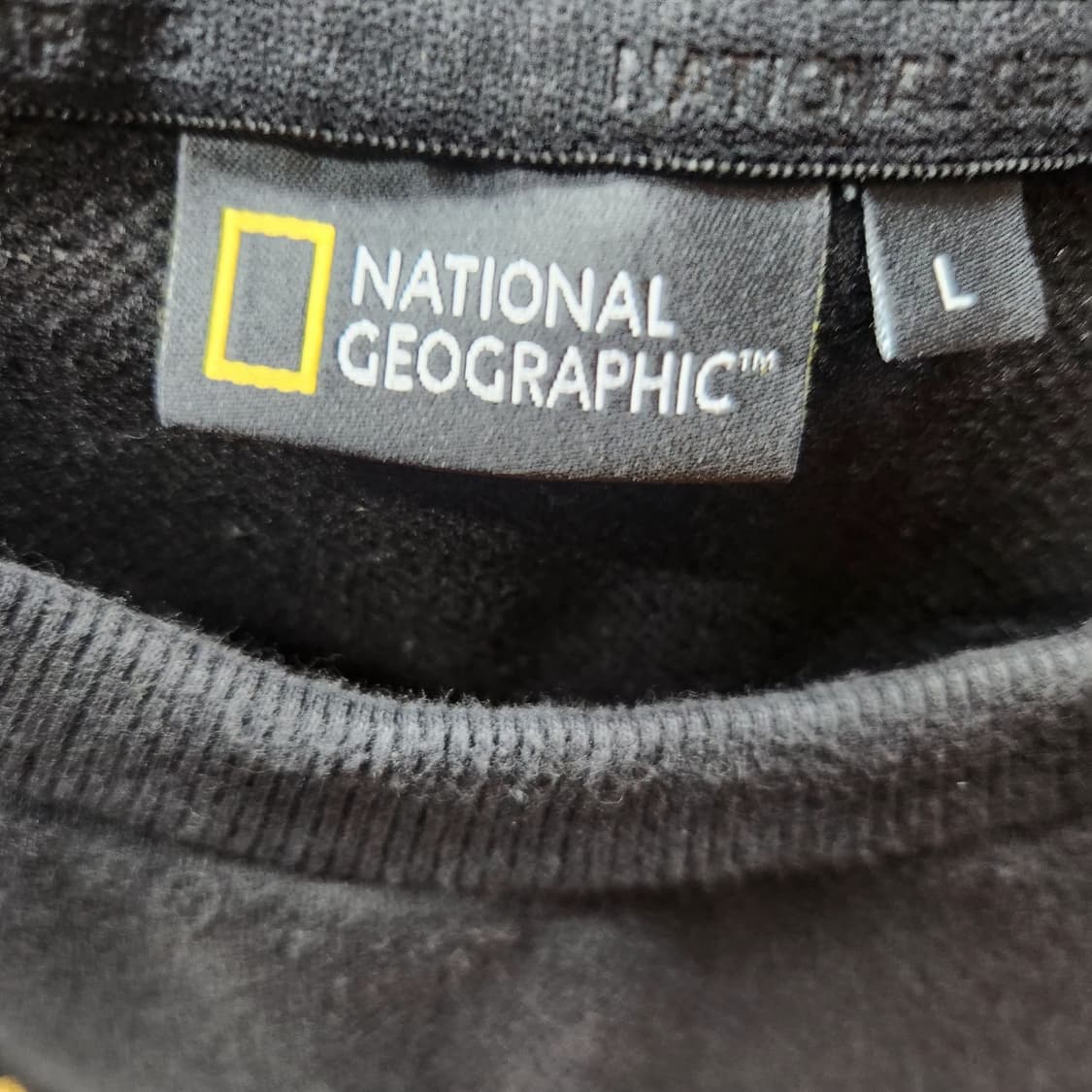 내셔널지오그래픽 빅로고 자수 맨투맨L(L)남여공용 상품이미지5