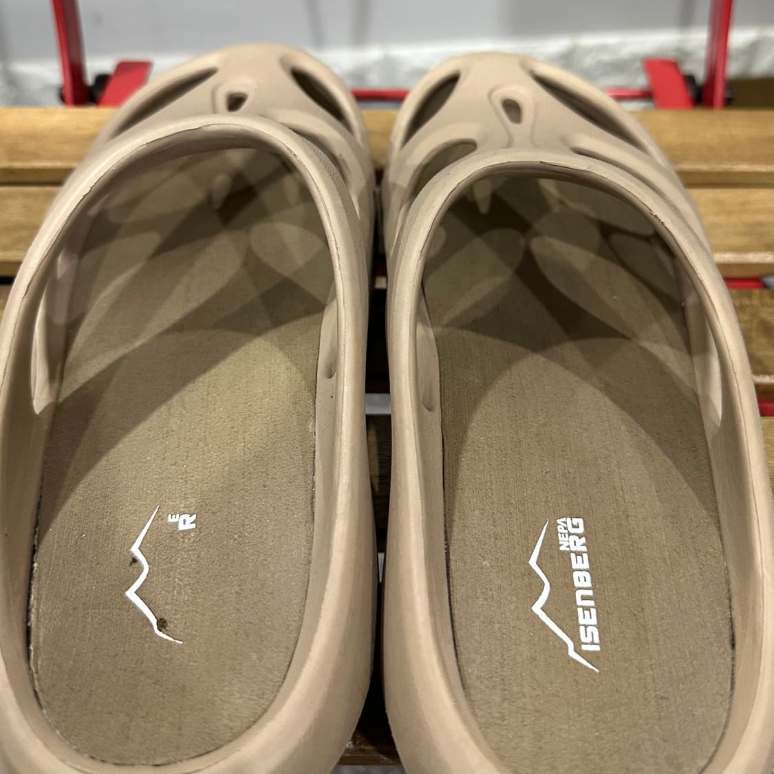 250) 네파 슬리퍼 남녀공용 뮬 이젠벅 슬라이드 네이비 상품이미지5