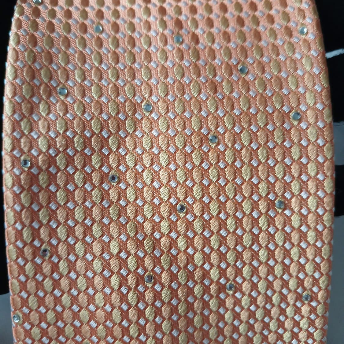 피에르 가르뎅 실크 오렌지 자카드 넥타이 8.6cm 새상품 A18811
 상품이미지6