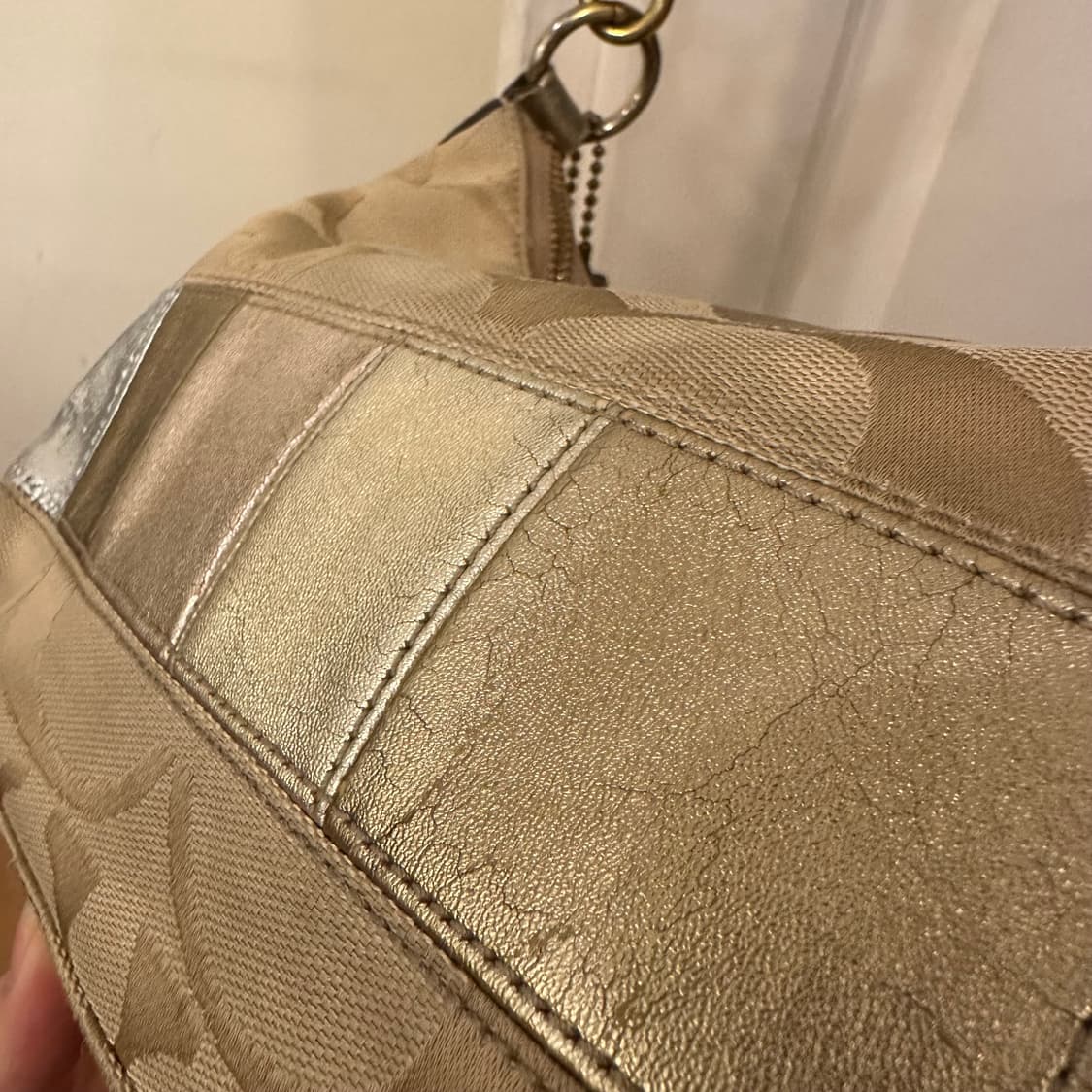 2000s coach monogram shoulder bag코치 숄더백 상품이미지8