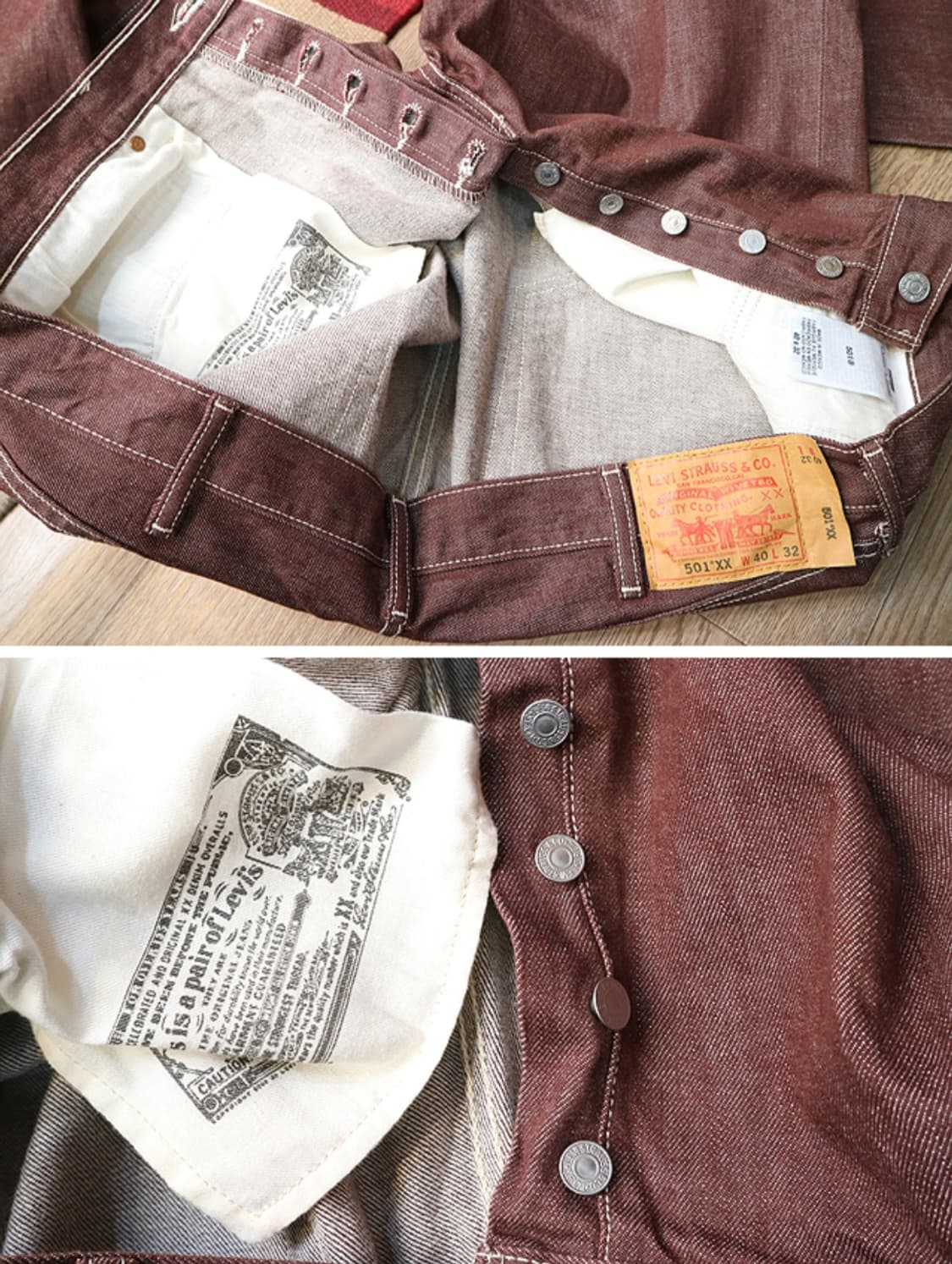 
LEVIS 리바이스 501XX 데님 40사이즈  상품이미지7