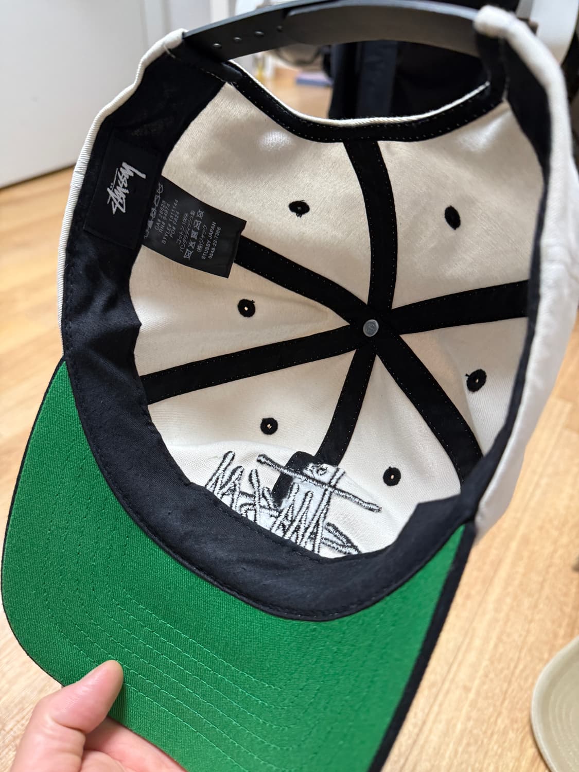 스투시 투톤 볼캡 상품이미지3