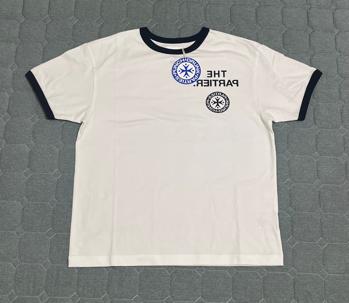 The Partier Ringer Tee (WHITE) 2 상품이미지1