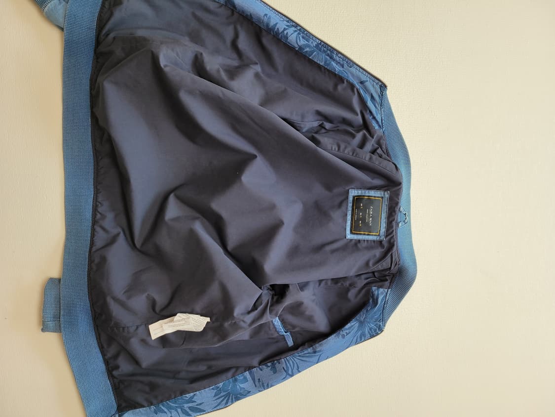 자라맨 ZARAMAN 데님 블루종 자켓 XL 블루 상품이미지8