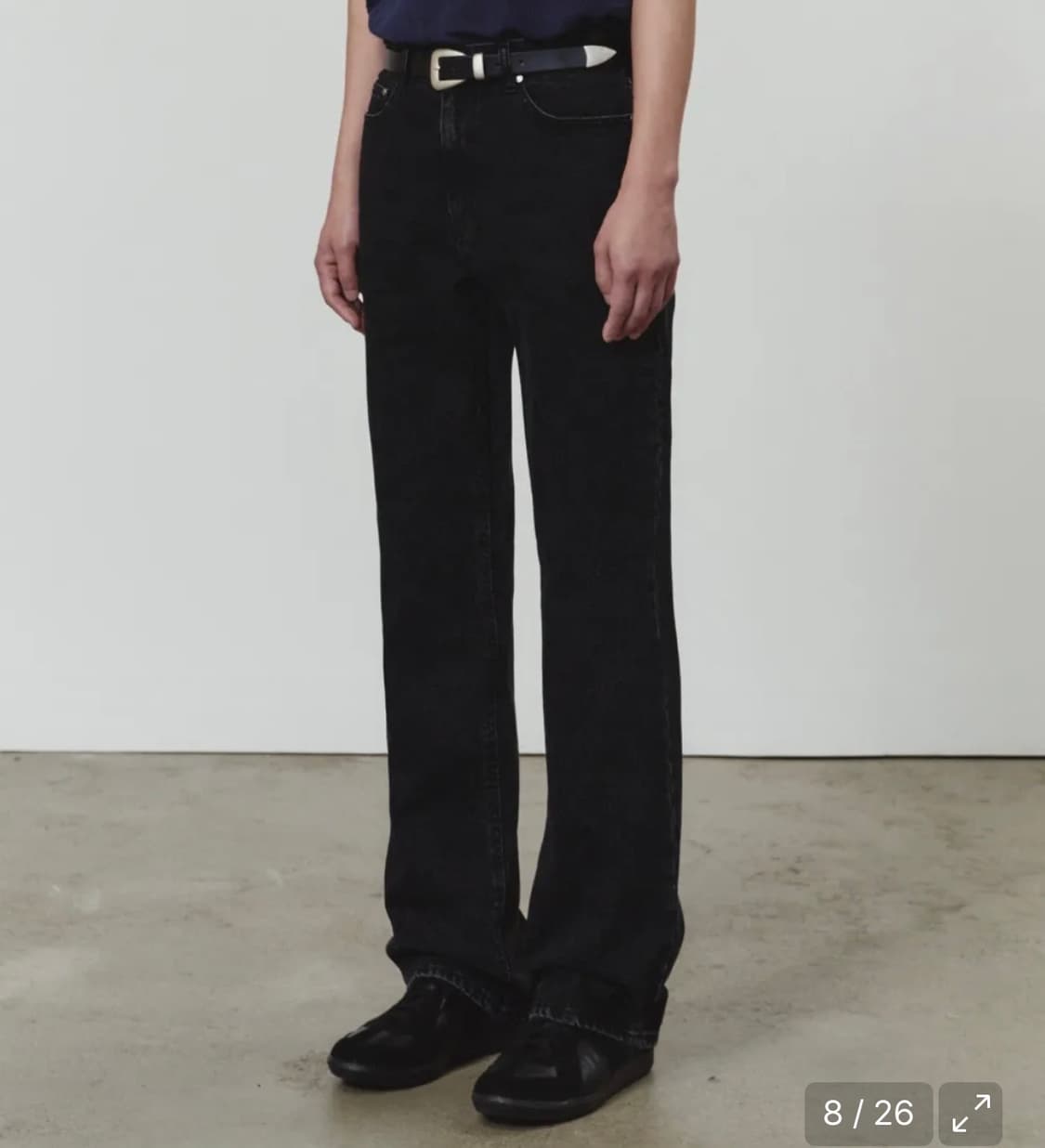 피스워커 블랙필드 흑청 플레어 부츠컷진 29 상품이미지1