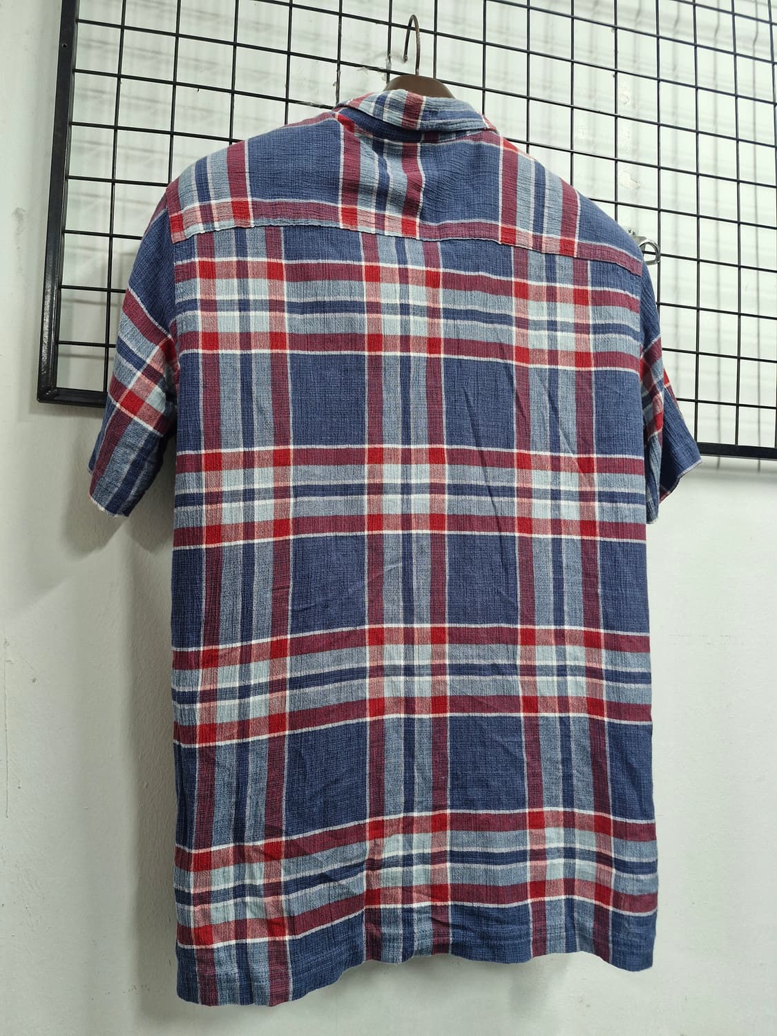 95M 파타고니아 체크 반팔 셔츠. 상품이미지6