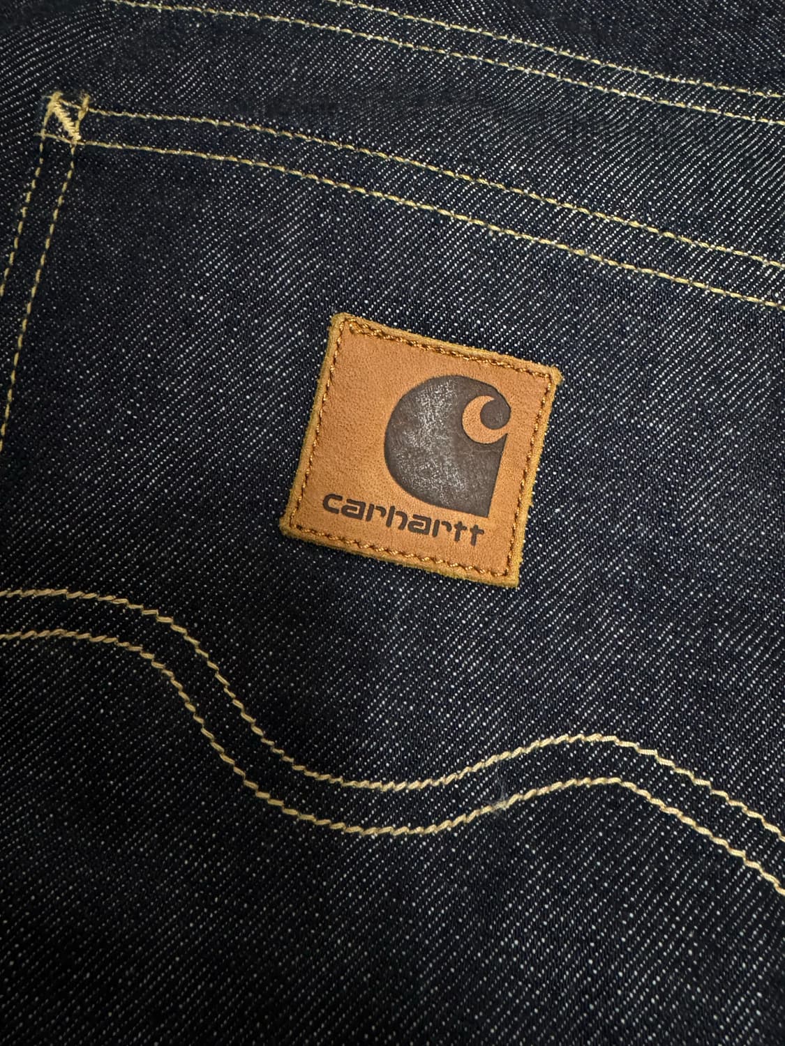 [31]칼하트wip 말로우 셀비지 데님 팬츠 상품이미지5