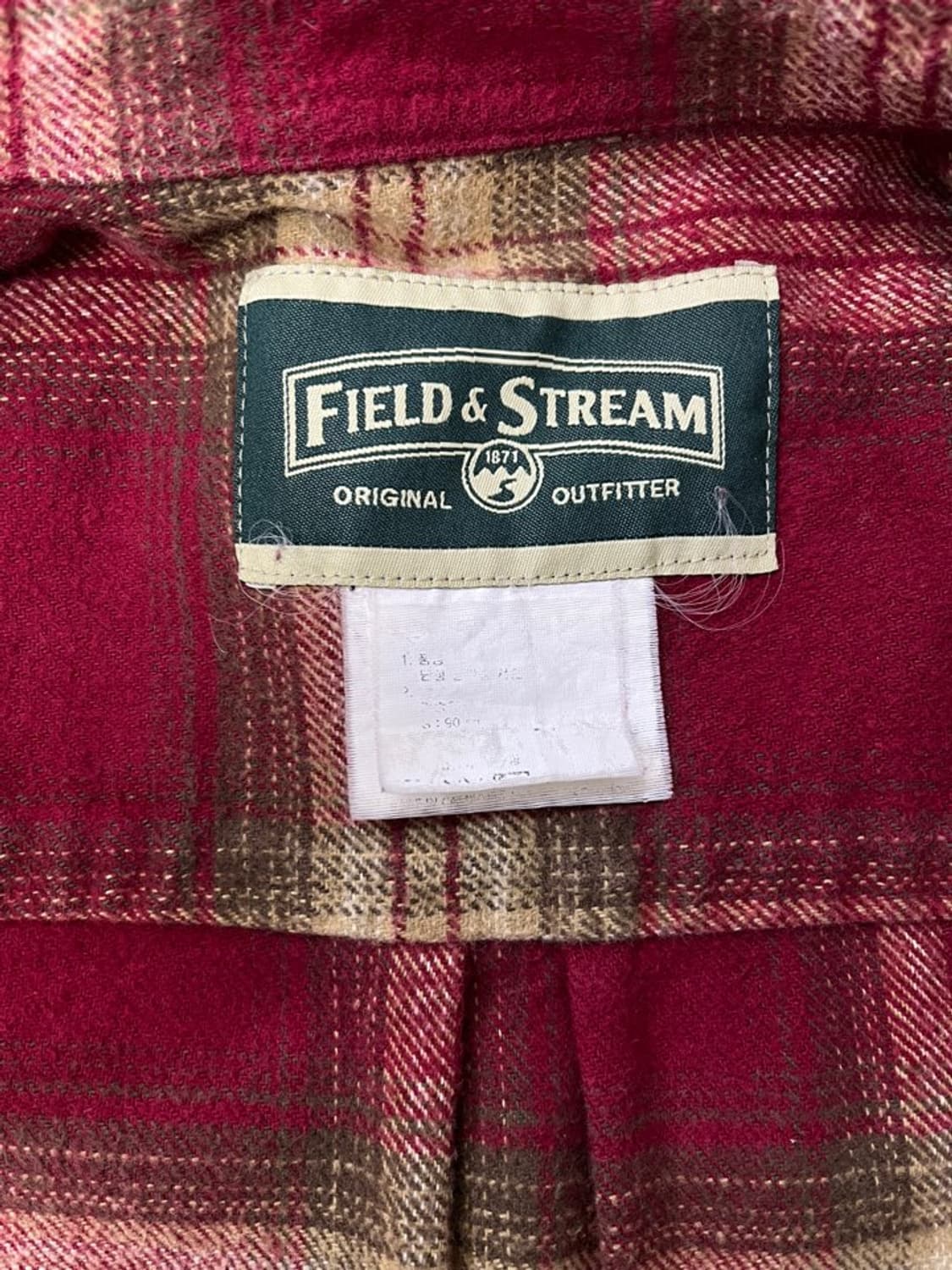 필드앤스트림 플란넬 체크 셔츠/#3514 상품이미지4