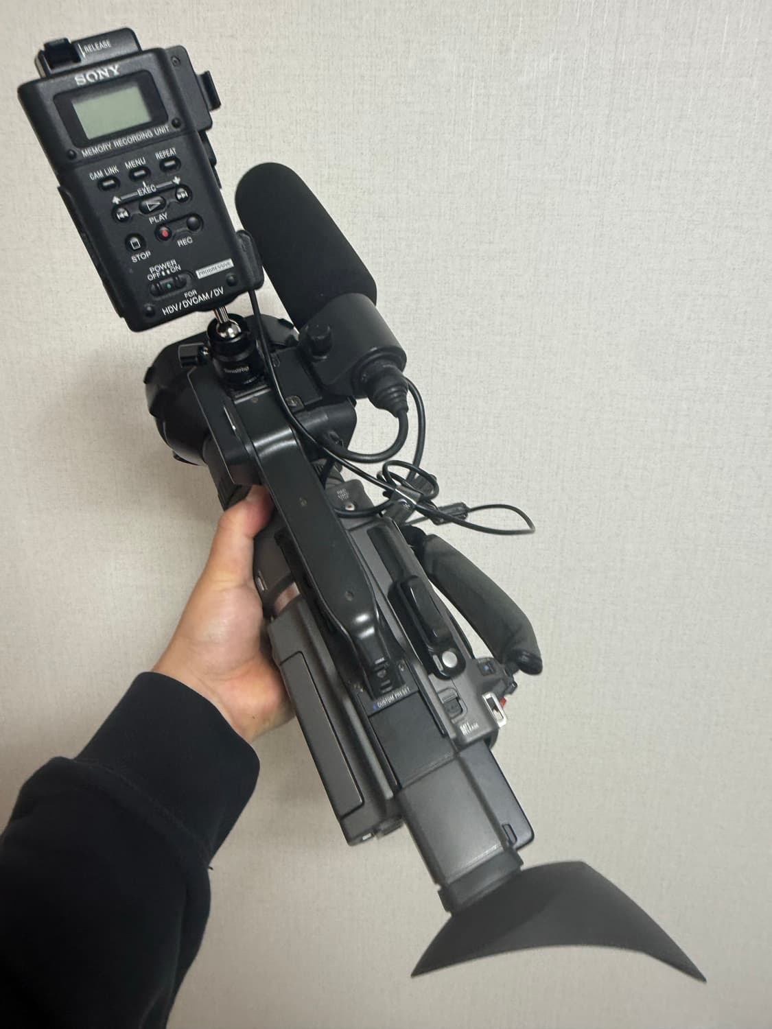 Sony DSR-PD150 MRC1 테이프리스 셋업 상품이미지2