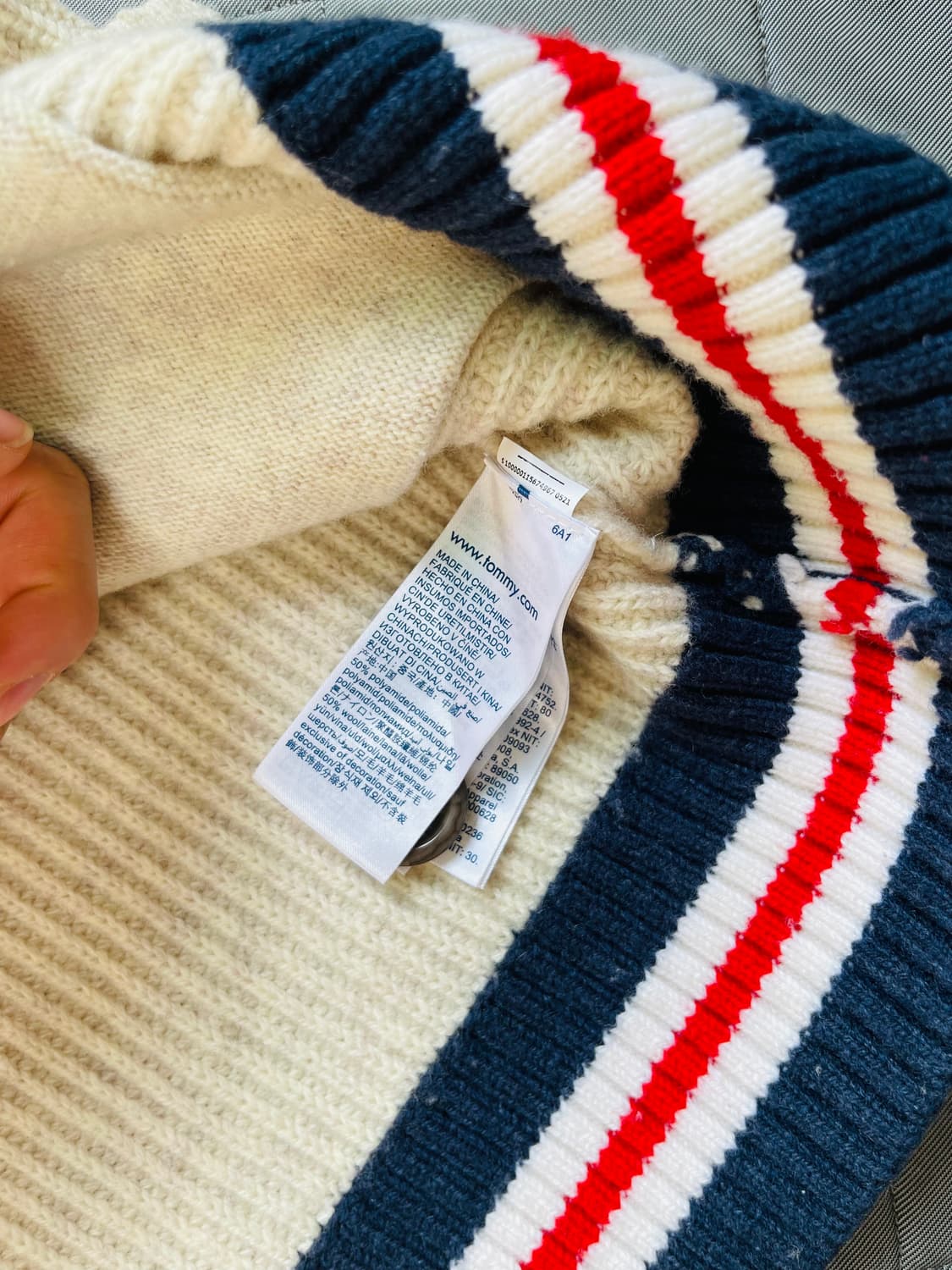 Tommy jeans 가디건 XL 상품이미지5