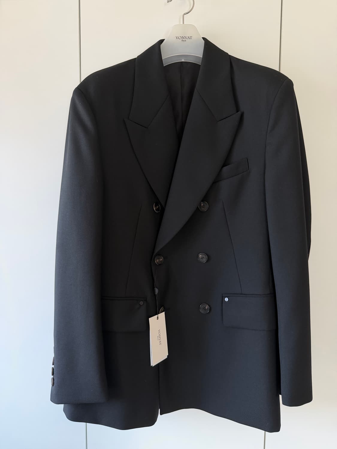 본바트 VONVAT-Wool Peaked Double Blazer (2) 상품이미지5