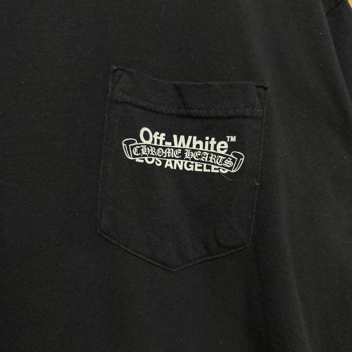 크롬하츠 오프화이트 반팔티 상품이미지3