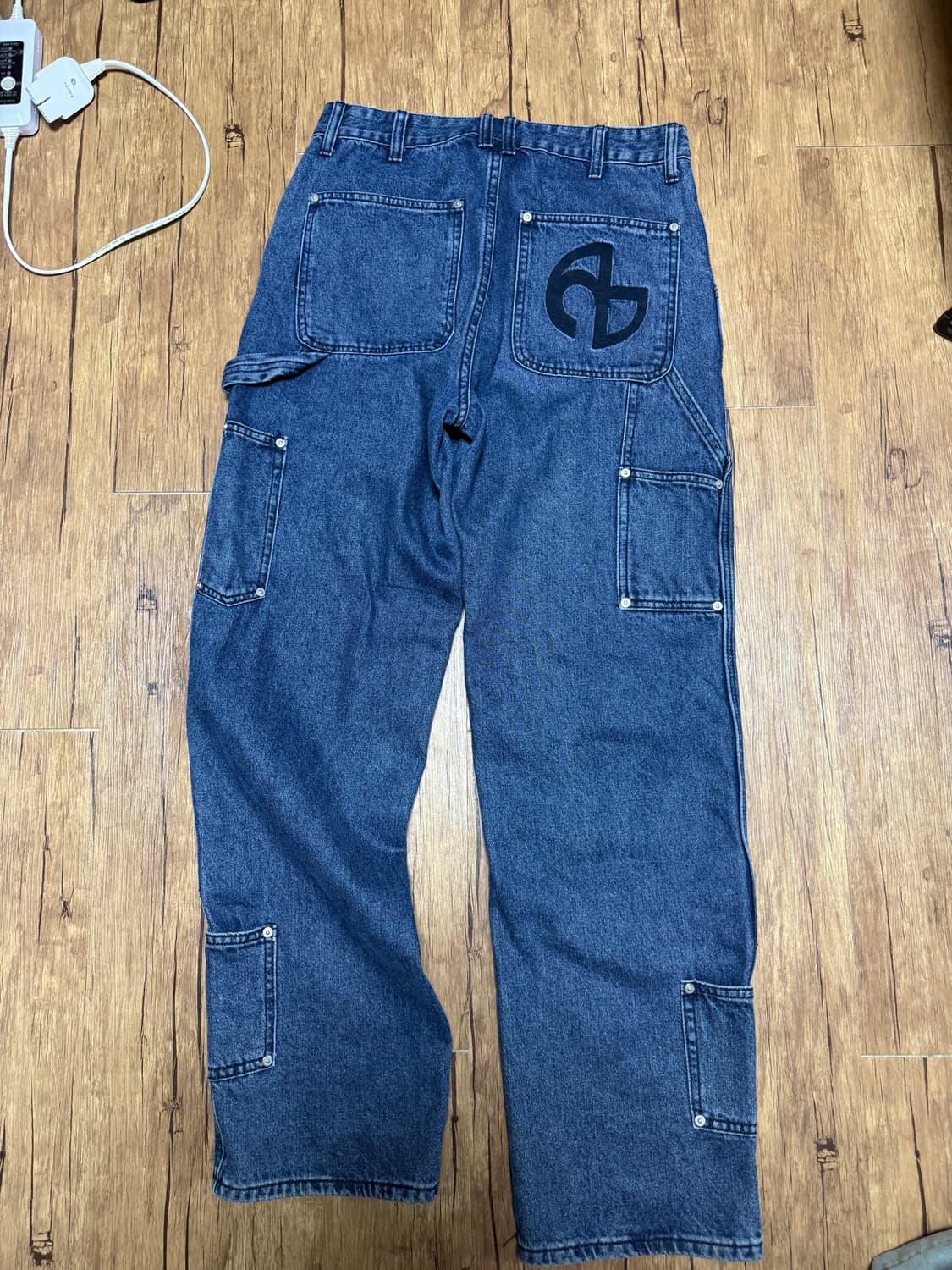 노매뉴얼 심볼 로고 카팬터 팬츠 L 사이즈 상품이미지3