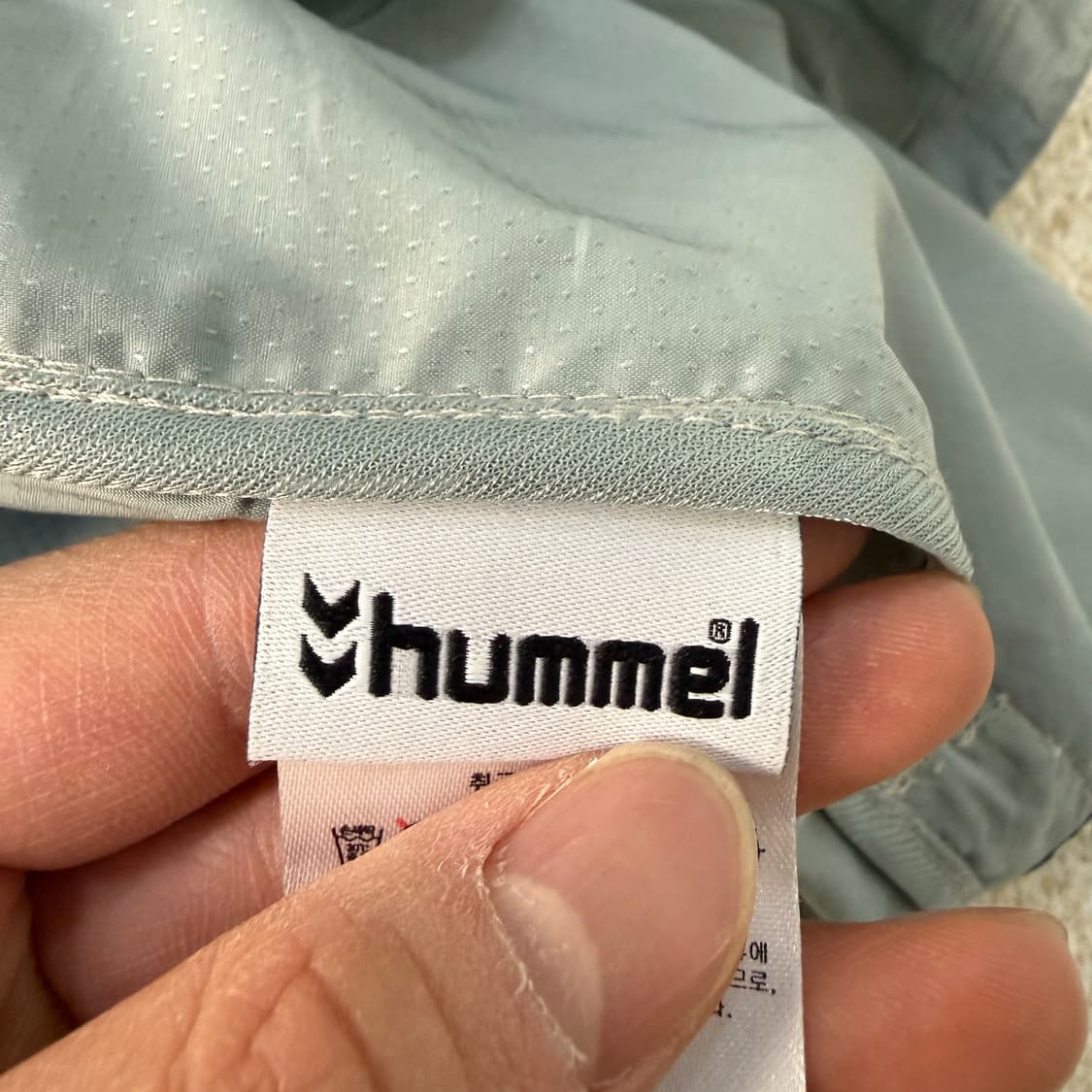 100 험멜 경량 기능성 바람막이 자켓 0120T 상품이미지3