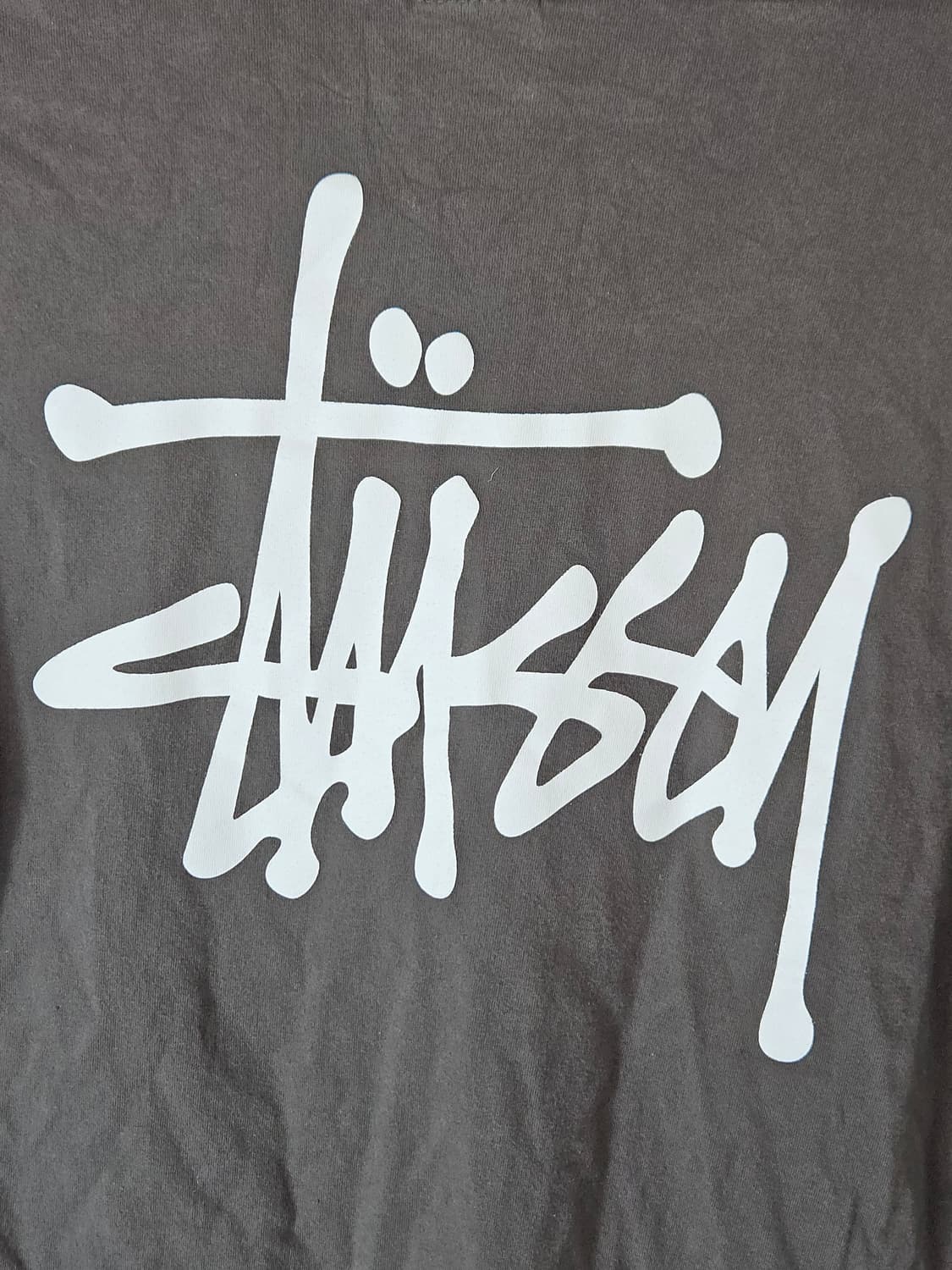 스투시 Stussy 베이직로고 반팔 티셔츠 L 정품 상품이미지2