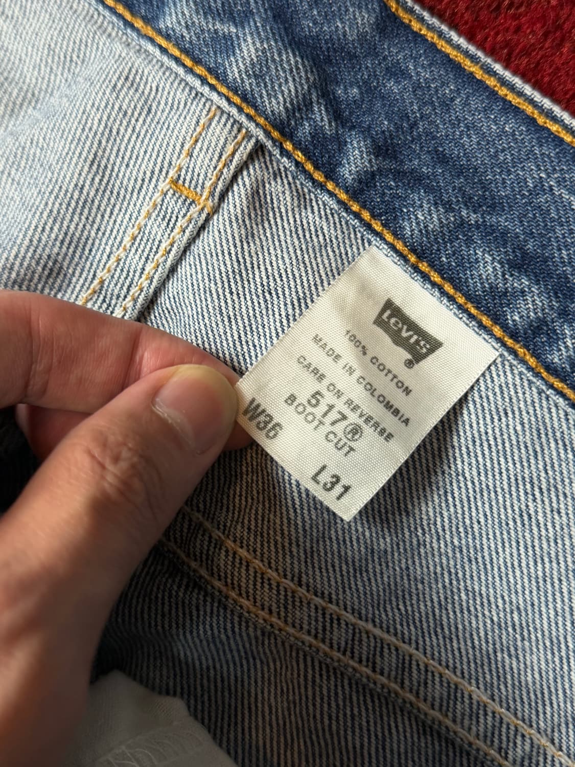 90's ~ 00's 빈티지 리바이스 517 부츠컷 상품이미지9