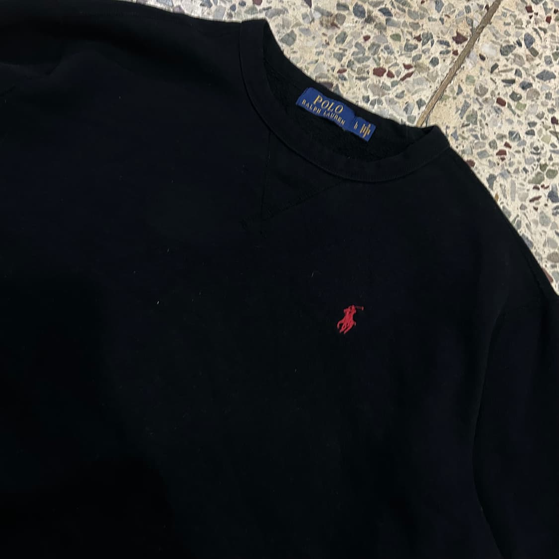 폴로 (POLO RalphLauren) 블랙 맨투맨 상품이미지2