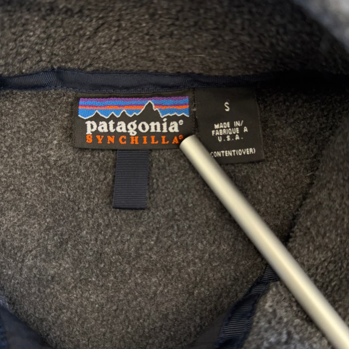 90s 파타고니아 신칠라 플리스 자켓 상품이미지4