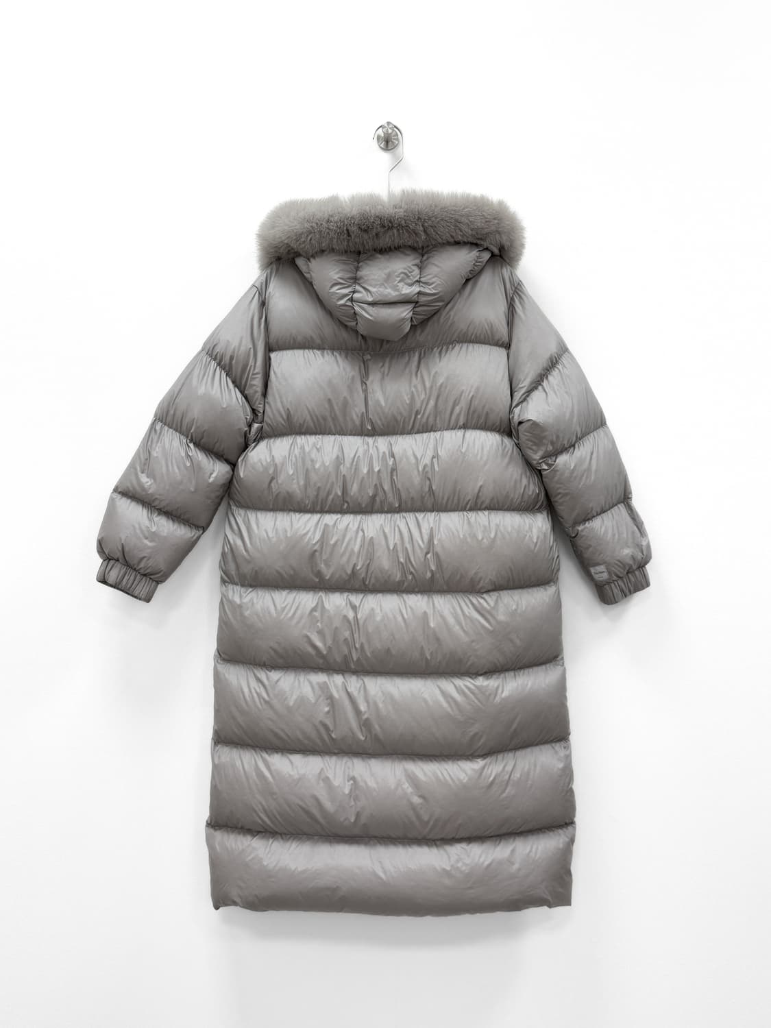 막스마라 더 큐브 라쿤 퍼 트리밍 롱 다운 패딩 코트 상품이미지3