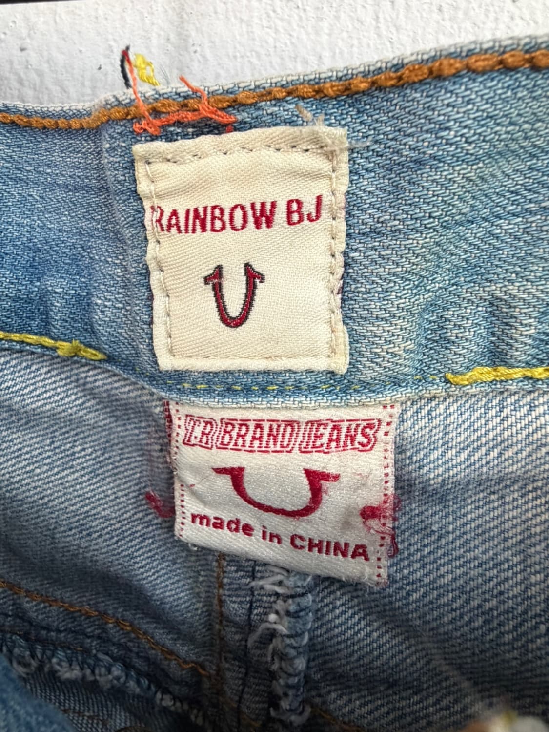 트루릴리젼 레인보우 빌리진 데님 팬츠  상품이미지7