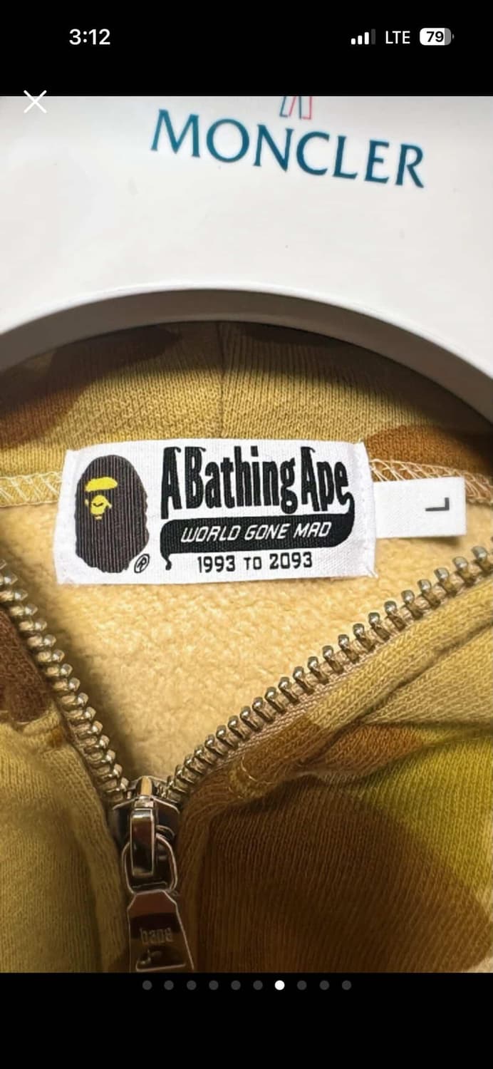 베이프 후드집업 상품이미지5