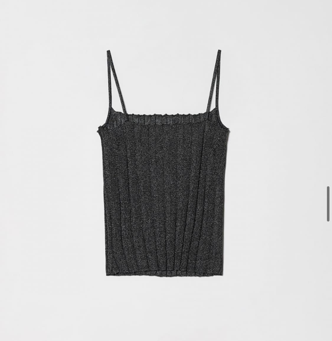 다이애그널) Glittering Pleats Knit Camisole 상품이미지4