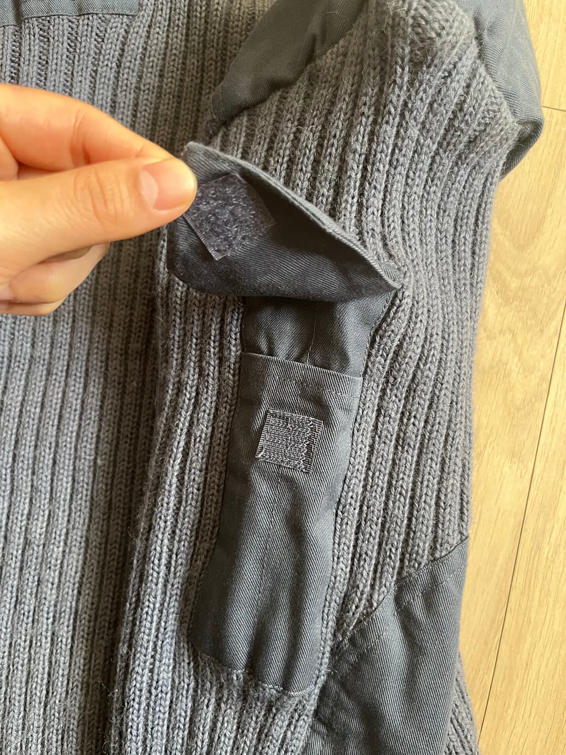 뉴질랜드 밀리터리 헤비 립 니트 (Jersey Man’s Heavy Bl 상품이미지4