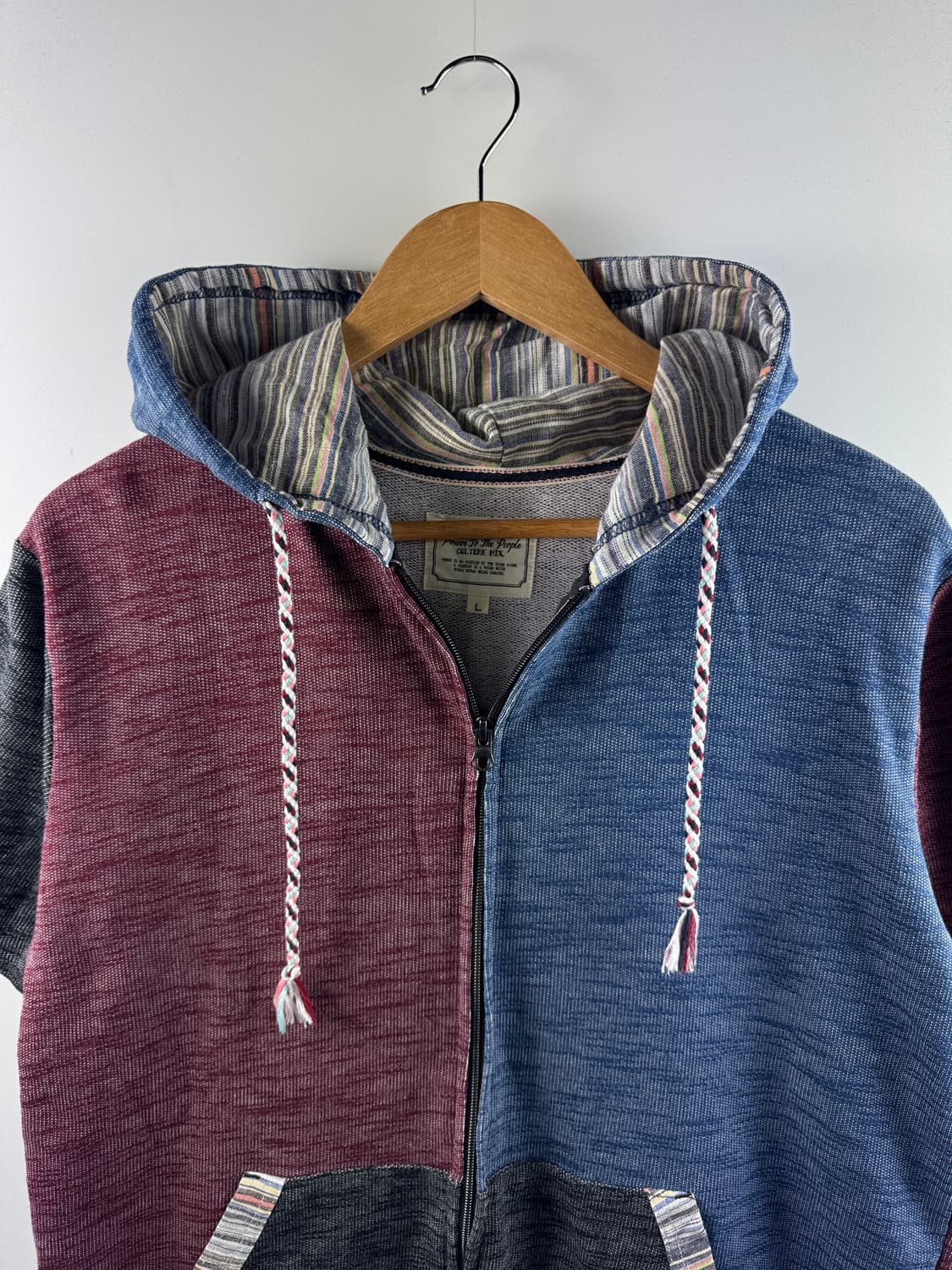 JPN 웨스턴 반팔 후드집업1775 상품이미지2