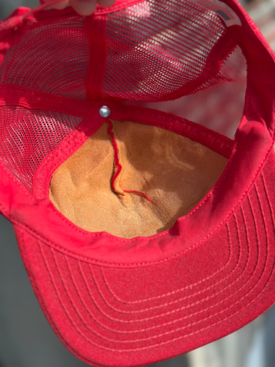 80s Budweiser 빈티지 버드와이저 트러커캡 상품이미지3