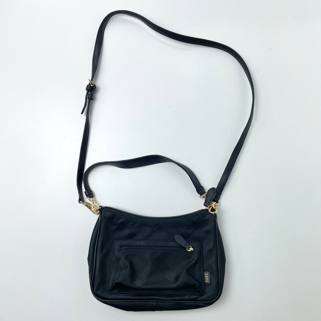 [택포] 닥스 MERCURY 체크 숄더백 DCBA1F938BK 상품이미지4