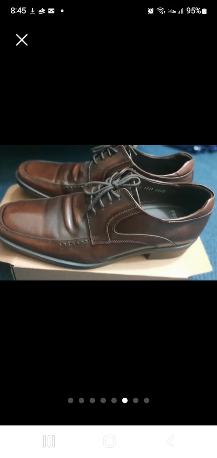 Renoma 레노마 남성 브라운 구두 260mm 상품이미지2