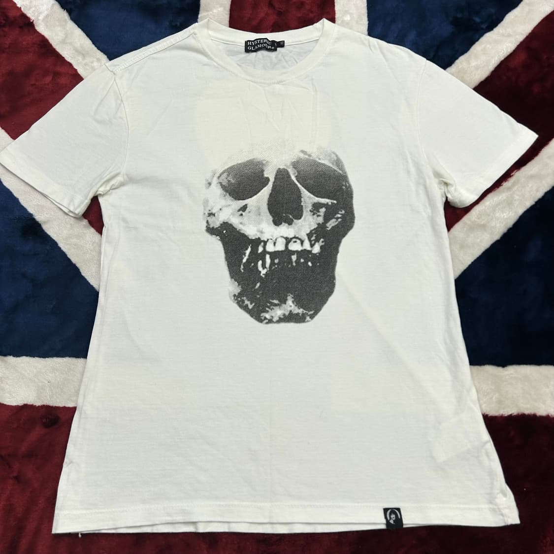 [여성L]히스테릭 글래머 스컬x베리 반팔/화이트 상품이미지2