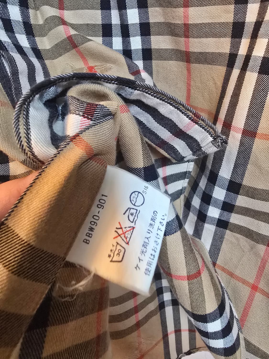 버버리 노바체크셔츠 상품이미지4