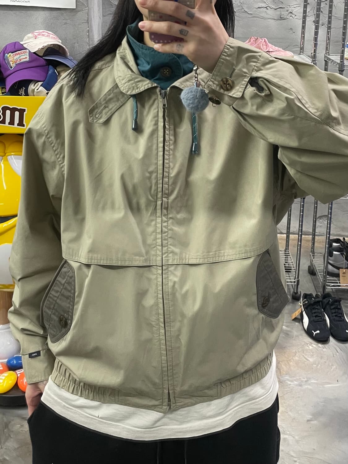 런던포그 더블카라 해링턴 세일러 자켓 상품이미지10