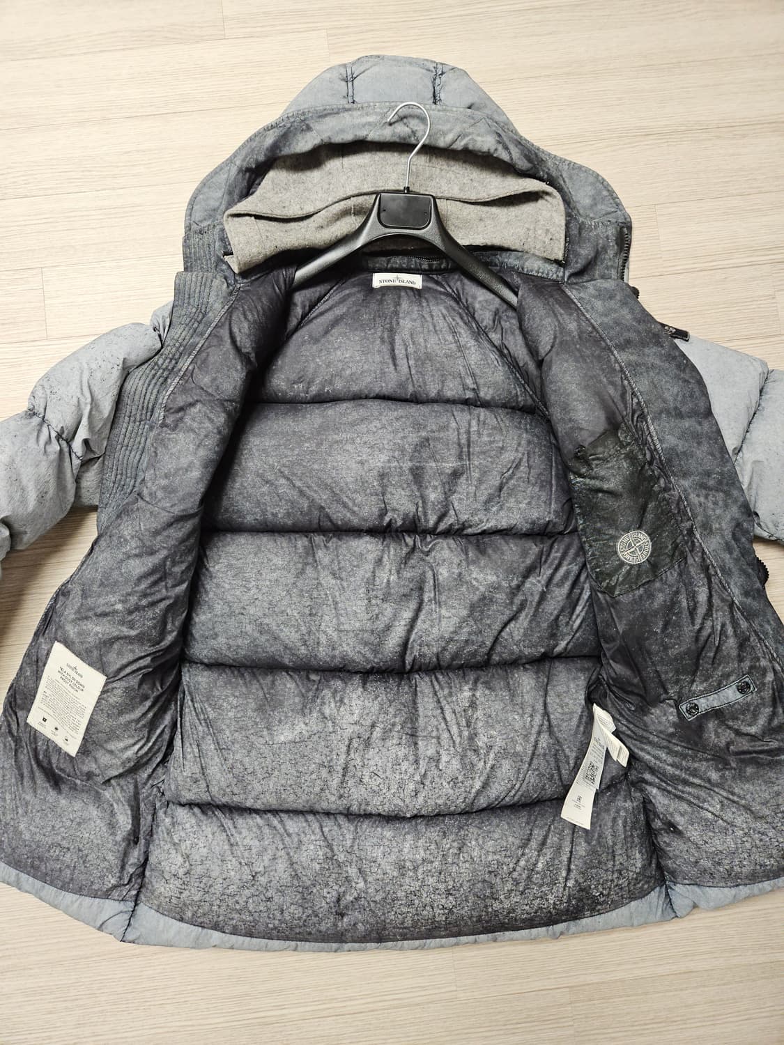 스톤아일랜드 텔라프로스트 그레이 S 상품이미지4