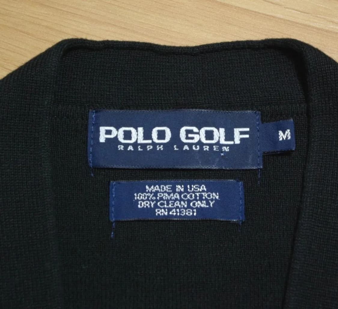 폴로골프 가디건조끼 95-100 상품이미지4