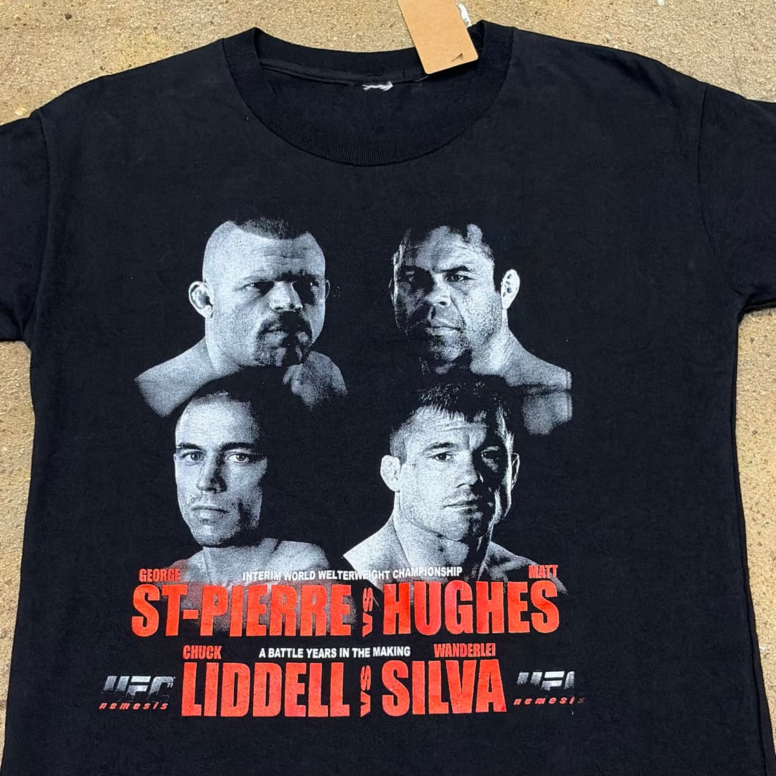미국 빈티지 UFC 레전드 게임 반팔티 상품이미지2