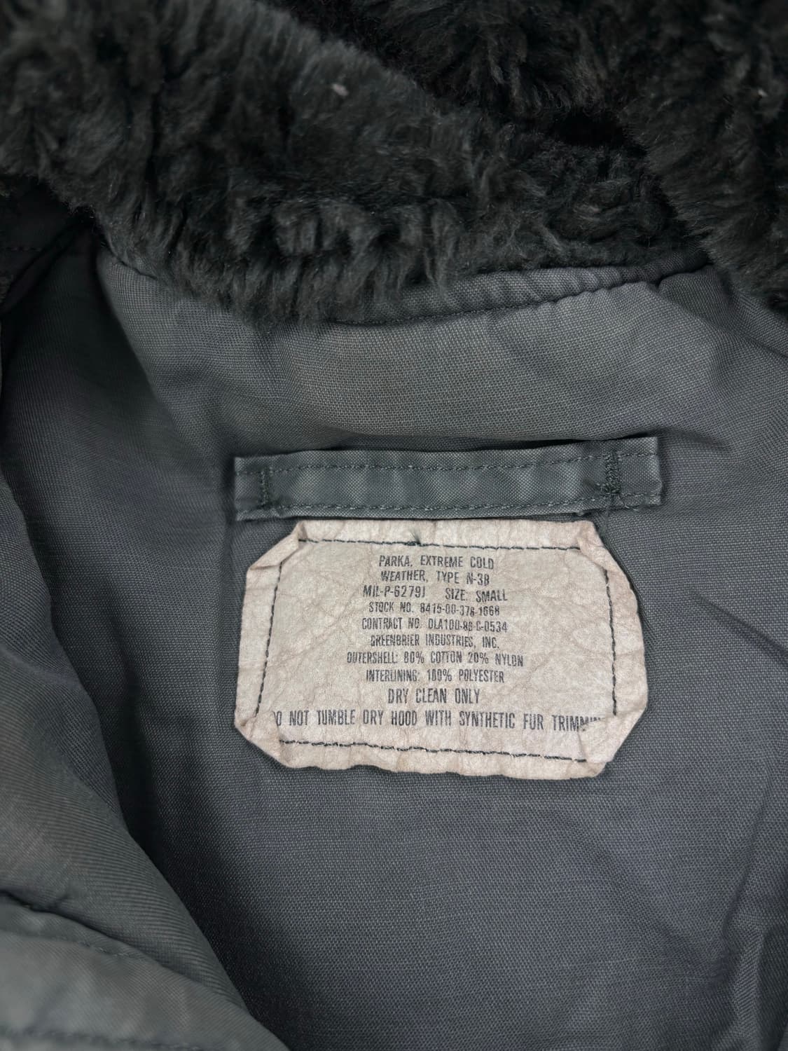 USA Military N-3B Parka   상품이미지4