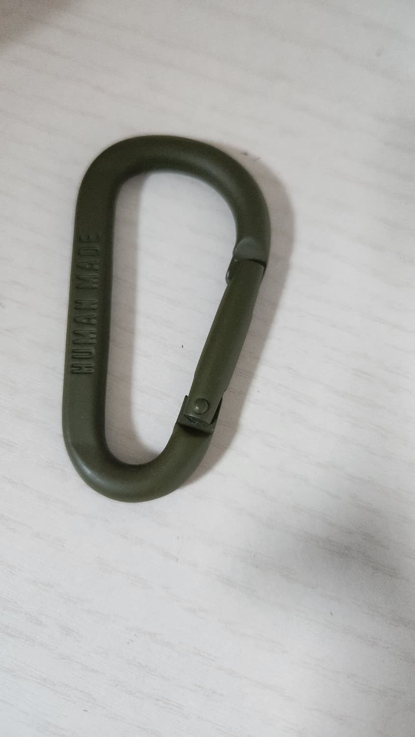 휴먼메이드 카라비너 올리브드랍 70mm 상품이미지4