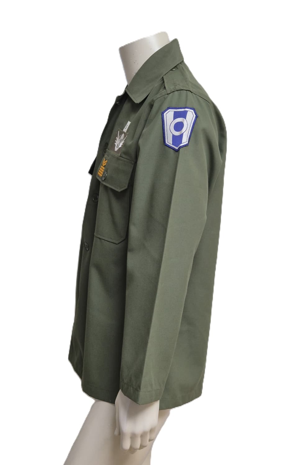 육군 구형 101보병여단 중사 민무늬 전투복 상의 자켓 (L) 상품이미지2