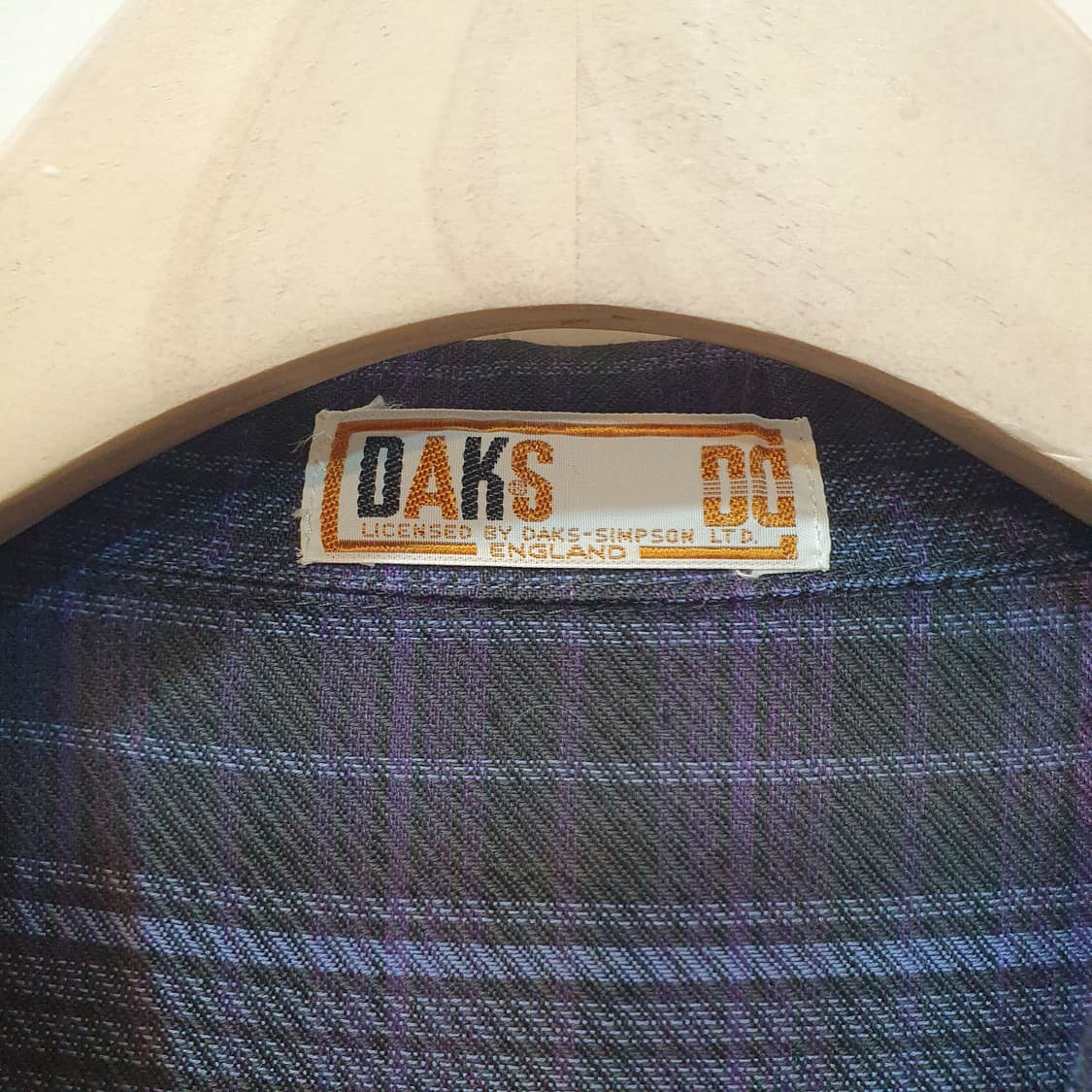DAKS ENGLAND 빈티지 체크 원피스 상품이미지4