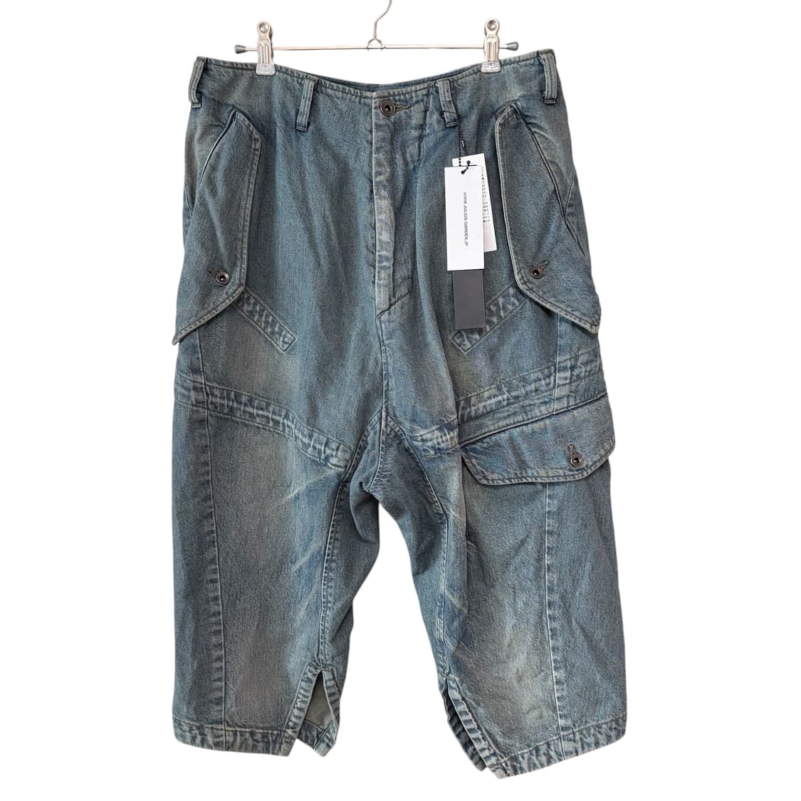 [1] 율리우스 x 이세탄 스페셜 에디션 데님 카고팬츠 상품이미지2