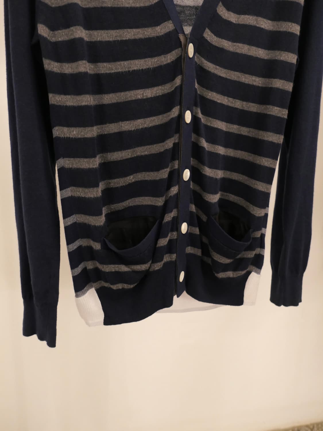 사카이 스트라이프 가디건 상품이미지2