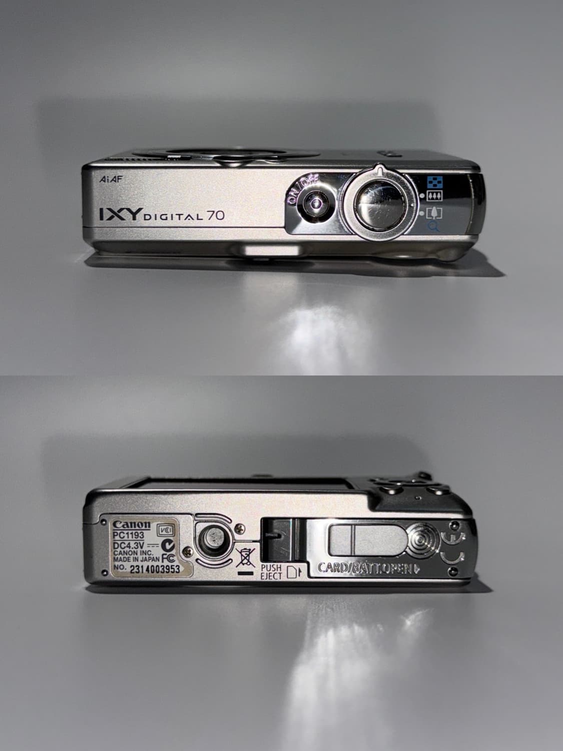 [풀구성!] 캐논 익시 ixy70 (익서스 ixus60) 실버 디카 상품이미지7